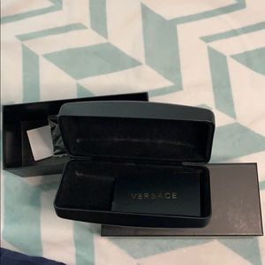 Versace sunglasses case and box